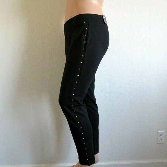 LANE BRYANT Jeans Women Ponte Pull-On Stud Embellished Leggings Plus Size 14 NWT - Picture 3 of 4